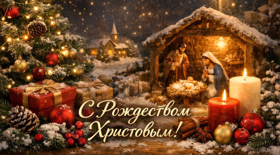 С Рождеством Христовым!