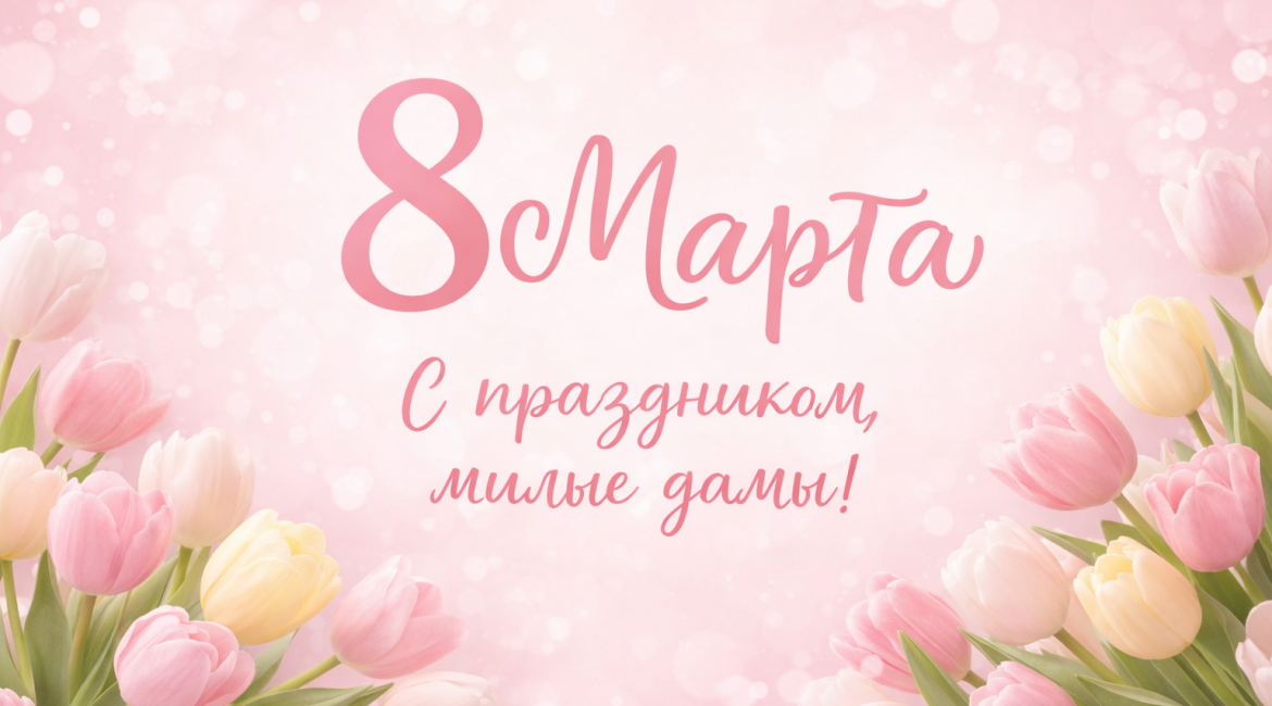 С 8 Марта !